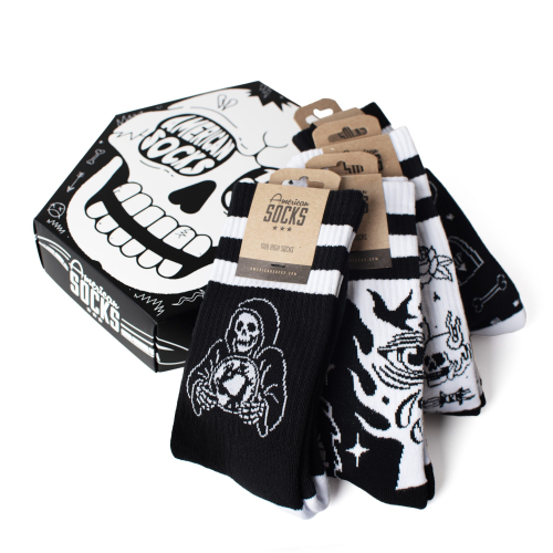 American Socks The Skull - Giftbox